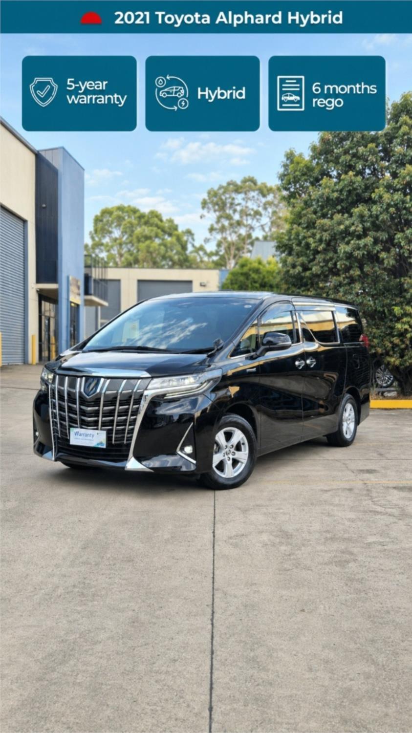2021 Toyota Alphard Hybrid X, photo 2