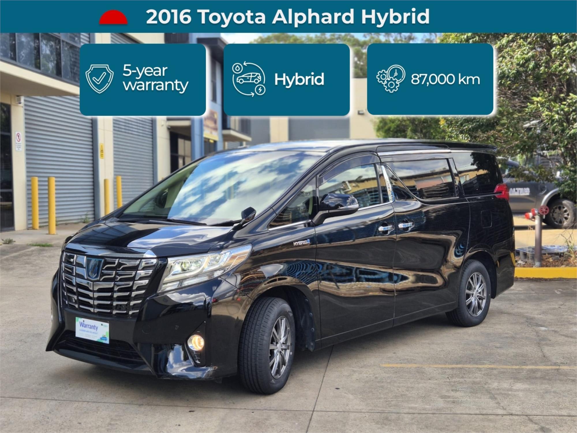 2016 Toyota Alphard Hybrid X