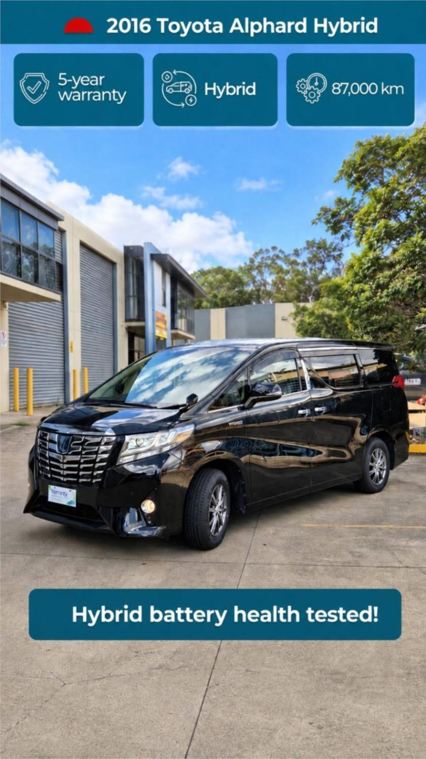 2016 Toyota Alphard Hybrid X, photo 2