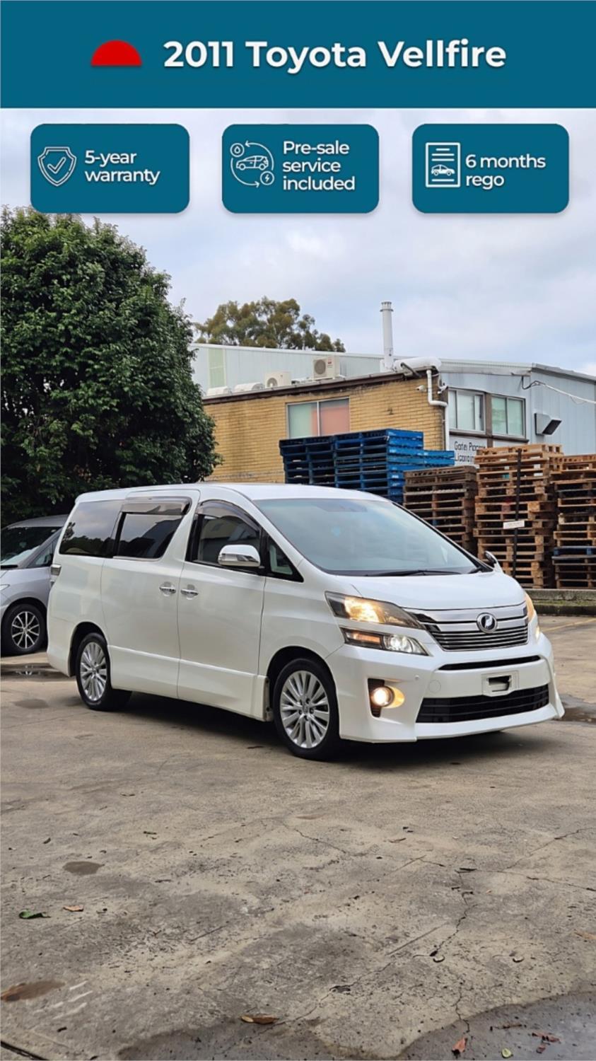 2011 Toyota Vellfire, photo 2